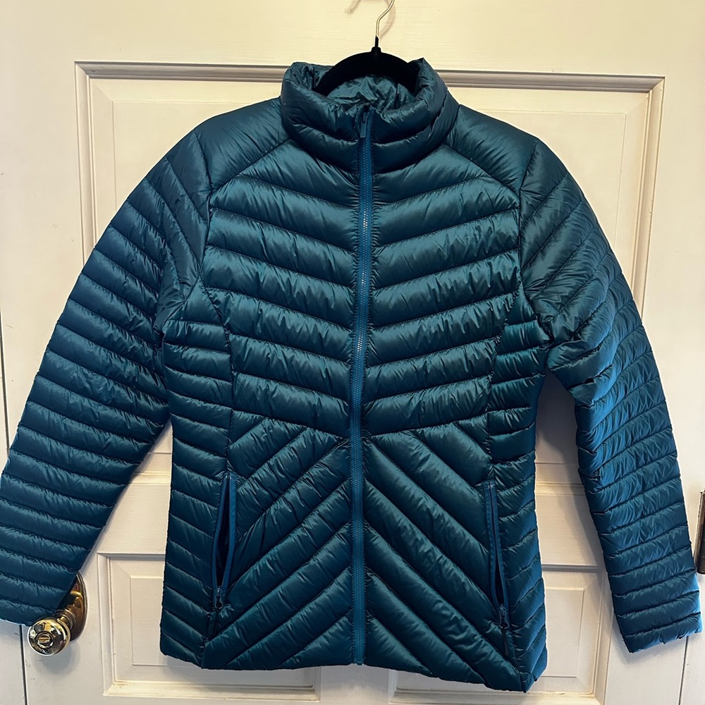 Turquoise All In Motion Lightweight Ski Jacket.